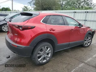 2023 Mazda CX-30 S Select with VIN 3MVDMBBMXPM537207, listed as a Copart auction lot 57724725 with 18,353 mi miles and Salvage title. Bid and sale history available at DreamBid. Image 3.