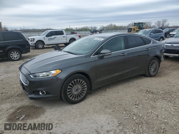2015 Ford Fusion Titanium with VIN 3FA6P0K96FR310475, listed as a Copart auction lot 51222465 with 171,178 mi miles and Salvage Title. Bid and sale history available at carsss.com. Image 1.