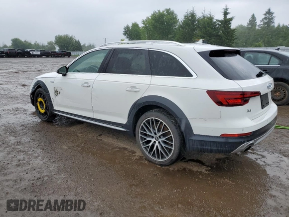 2018 Audi allroad A4 Premium with VIN WA17NAF49JA177202, listed as a Copart auction lot 62420854 with 83,200 mi miles and Clean Title. Bid and sale history available at DreamBid. Image 2.