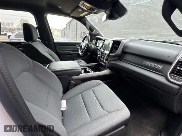 2022 Ram 1500 Big Horn with VIN 1C6SRFFT4NN464963, listed as a Copart auction lot 51288425 with 30,517 mi miles and Non repairable. Bid and sale history available at DreamBid. Image 5.