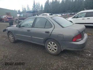 2001 Nissan Sentra GXE with VIN 3N1CB51D81L519441, listed as a Copart auction lot 43999735 with 135,677 mi miles and Salvage title. Bid and sale history available at DreamBid. Image 2.