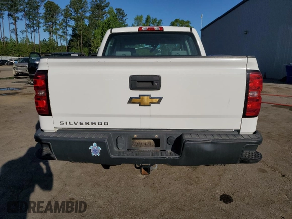 2014 Chevrolet Silverado 1500 Work Truck with VIN 3GCUKPEH4EG180170, listed as a Copart auction lot 53023585 with 165,878 mi miles and Salvage Title. Bid and sale history available at DreamBid. Image 6.