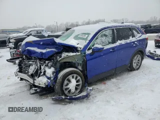2024 Honda CR-V EX-L with VIN 5J6RS4H7XRL011278, listed as a Copart auction lot 87604255 with 0 mi miles and Salvage Title. Bid and sale history available at carsss.com. Image 1.