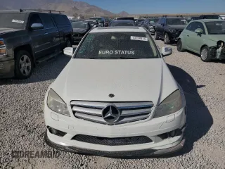 2009 Mercedes-Benz C 300 Sport with VIN WDDGF54X89R055926, listed as a Copart auction lot 73758014 with Not provided miles and Salvage title. Bid and sale history available at DreamBid. Image 5.