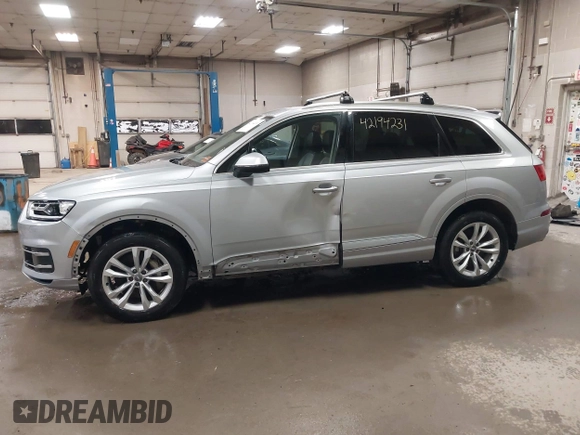 2017 Audi Q7 Premium Plus with VIN WA1LAAF79HD039429, listed as a IAAI auction lot 42194231 with 147,509 mi miles and . Bid and sale history available at DreamBid. Image 15.