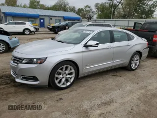 2015 Chevrolet Impala LTZ with VIN 2G1165S39F9235088, listed as a Copart auction lot 53745575 with 129,769 mi miles and Salvage Title. Bid and sale history available at DreamBid. Image 1.