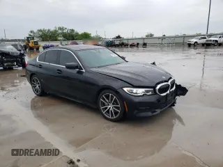 2020 BMW 3 Series 330i with VIN 3MW5R1J08L8B05599, listed as a Copart auction lot 50084805 with 92,028 mi miles and Salvage Title. Bid and sale history available at DreamBid. Image 4.