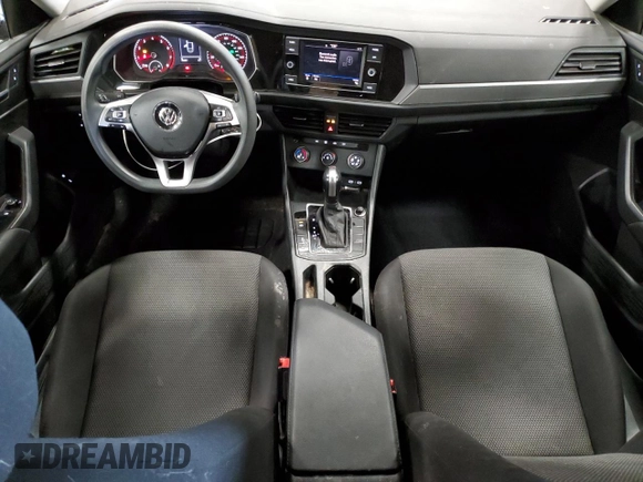 2021 Volkswagen Jetta S with VIN 3VWC57BU0MM086594, listed as a Copart auction lot 53443545 with 45,397 mi miles and Salvage title. Bid and sale history available at DreamBid. Image 8.