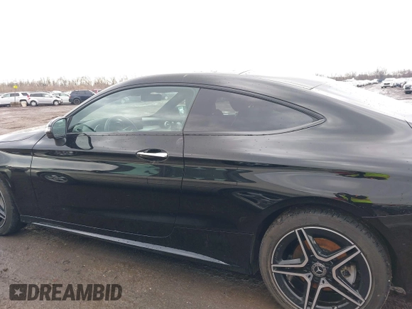 2023 Mercedes-Benz C 300 with VIN W1KWJ8EB9PG118121, listed as a IAAI auction lot 41588140 with 25,457 mi miles and . Bid and sale history available at DreamBid. Image 14.
