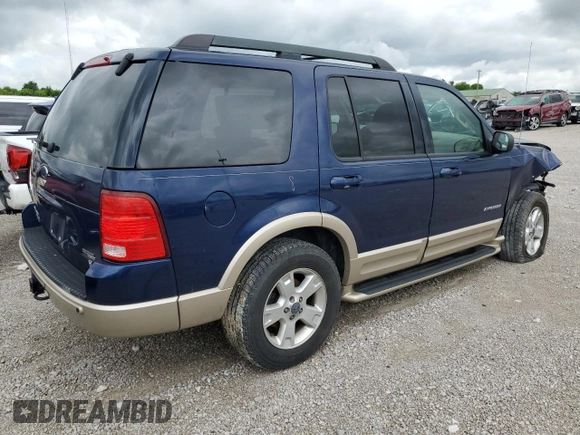 2005 Ford Explorer Eddie Bauer с VIN 1FMDU74W05ZA50389, выставлен на аукционе Copart как лот 54037414 с пробегом 226 149 миль миль и Списание • Salvage title. История ставок и продаж доступна на DreamBid. Изображение 3.