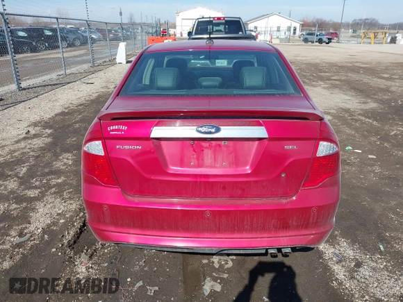 2012 Ford Fusion SEL with VIN 3FAHP0JA1CR255532, listed as a IAAI auction lot 41654965 with 171,036 mi miles. Bid and sale history available at carsss.com. Image 17.