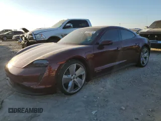2023 Porsche Taycan with VIN WP0AA2Y15PSA10034, listed as a Copart auction lot 88508915 with 14,771 mi miles and Salvage Title. Bid and sale history available at DreamBid. Image 1.