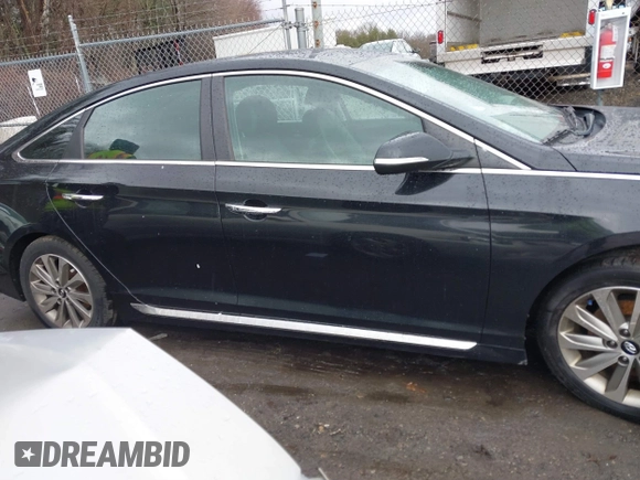 2017 Hyundai Sonata Sport with VIN 5NPE34AF1HH480121, listed as a IAAI auction lot 41823070 with 81,569 mi miles. Bid and sale history available at carsss.com. Image 13.