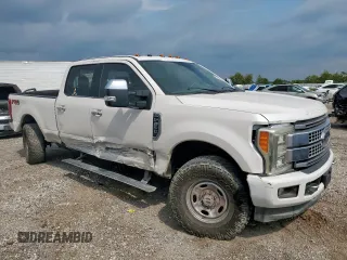 2017 Ford F-250 Lariat with VIN 1FT7W2BT7HEE41901, listed as a Copart auction lot 55635425 with 233,769 mi miles and Salvage title. Bid and sale history available at DreamBid. Image 4.