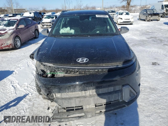 2024 Hyundai Kona SE with VIN KM8HACAB0RU163640, listed as a Copart auction lot 45955085 with 12,445 mi miles and Salvage Title. Bid and sale history available at carsss.com. Image 5.