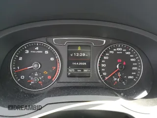 2018 Audi Q3 Premium Plus with VIN WA1JCCFS6JR032240, listed as a Copart auction lot 48233765 with 76,273 mi miles and Salvage Title. Bid and sale history available at carsss.com. Image 9.