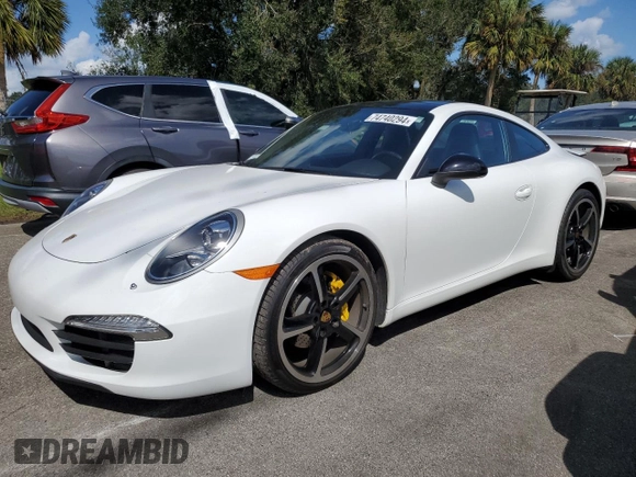 2015 Porsche 911 Carrera with VIN WP0AA2A98FS106770, listed as a Copart auction lot 74740294 with Not Provided miles and Salvage Title. Bid and sale history available at carsss.com. Image 1.