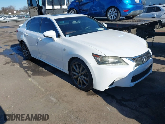 2013 Lexus GS 350 z VIN JTHBE1BL9D5013652, wystawiony jako IAAI lot #41282929 z przebiegiem 189 730 mil mil oraz . Historia ofert i sprzedaży dostępna na DreamBid. Obrazek 1.