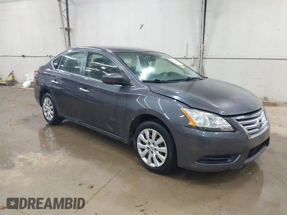 2015 Nissan Sentra SR with VIN 3N1AB7AP5FL656132, listed as a IAAI auction lot 42070168 with 160,000 mi miles and . Bid and sale history available at DreamBid. Image 1.