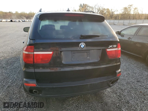 2008 BMW X5 3.0si with VIN 5UXFE43538L003333, listed as a Copart auction lot 50263755 with 0 mi miles and Clean Title. Bid and sale history available at carsss.com. Image 6.
