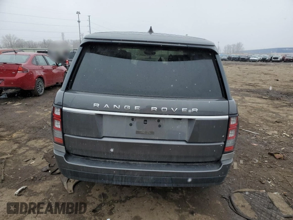 2017 Land Rover Range Rover с VIN SALGS2FE9HA335215, выставлен на аукционе Copart как лот 47974405 с пробегом 120 235 миль миль и Списание • Salvage title. История ставок и продаж доступна на DreamBid. Изображение 6.