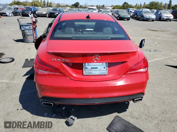 2016 Mercedes-Benz CLA 250 with VIN WDDSJ4EB5GN365624, listed as a Copart auction lot 66750223 with 64,752 mi miles and . Bid and sale history available at DreamBid. Image 6.