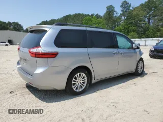 2015 Toyota Sienna XLE with VIN 5TDYK3DC9FS559460, listed as a Copart auction lot 59599405 with Not provided miles and Salvage title. Bid and sale history available at DreamBid. Image 3.