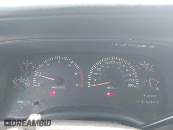 1999 Dodge Durango with VIN 1B4HS28Y4XF614928, listed as a IAAI auction lot 42566074 with 340,175 mi miles and . Bid and sale history available at DreamBid. Image 7.