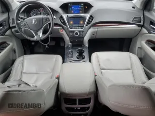 2014 Acura MDX Technology with VIN 5FRYD4H69EB036137, listed as a Copart auction lot 54386865 with 188,569 mi miles and Salvage title. Bid and sale history available at DreamBid. Image 8.