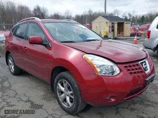 2009 Nissan Rogue SL with VIN JN8AS58V69W172172, listed as a IAAI auction lot 41984922 with 128,991 mi miles. Bid and sale history available at carsss.com. Image 1.