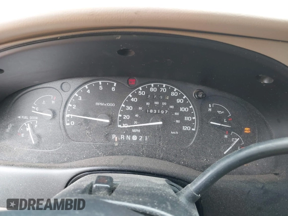 2000 Ford Ranger XLT with VIN 1FTZR15X9YPB80316, listed as a IAAI auction lot 41961205 with 183,197 mi miles. Bid and sale history available at carsss.com. Image 7.