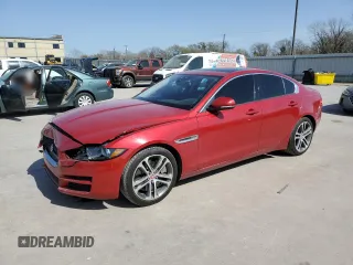 2017 Jaguar XE 35t Premium with VIN SAJAD4BVXHA971944, listed as a Copart auction lot 48487655 with 44,914 mi miles and Salvage Title. Bid and sale history available at DreamBid. Image 1.