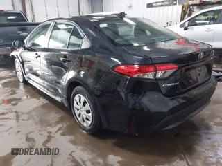 2021 Toyota Corolla L with VIN 5YFDPMAE5MP208692, listed as a IAAI auction lot 41472857 with 63,736 mi miles and . Bid and sale history available at DreamBid. Image 3.