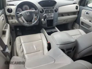 2013 Honda Pilot EX-L with VIN 5FNYF3H53DB001024, listed as a Copart auction lot 59376235 with 152,452 mi miles and Salvage title. Bid and sale history available at DreamBid. Image 8.