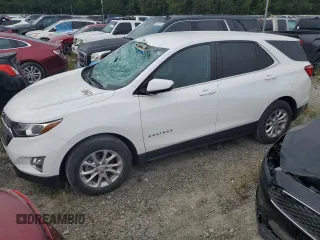 2021 Chevrolet Equinox LT z VIN 3GNAXKEV4MS140400, wystawiony jako Copart lot #55662245 z przebiegiem 55 783 mil mil oraz Szkoda całkowita • Salvage title. Historia ofert i sprzedaży dostępna na DreamBid. Obrazek 1.
