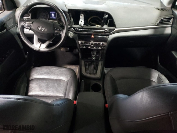 2019 Hyundai Elantra SEL with VIN 5NPD84LF1KH465863, listed as a Copart auction lot 48281685 with 52,907 mi miles and Salvage Title. Bid and sale history available at carsss.com. Image 8.