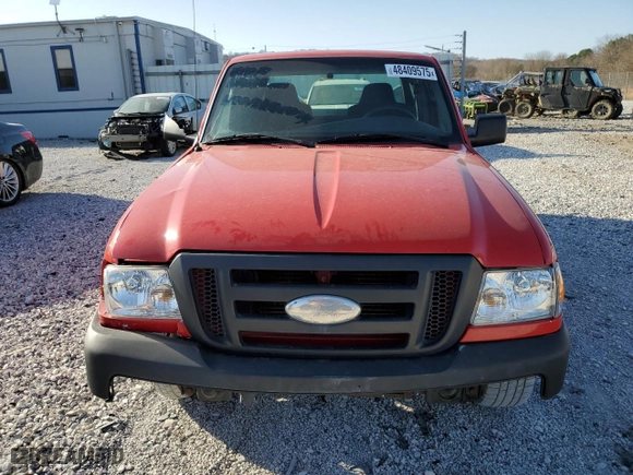 2009 Ford Ranger XL with VIN 1FTYR14DX9PA23897, listed as a Copart auction lot 48409575 with 60676 miles and Clean Title. Bid and sale history available at carsss.com. Image 5.