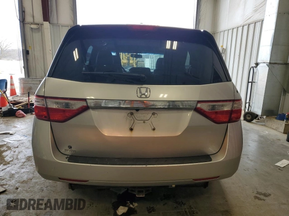 2012 Honda Odyssey EX-L with VIN 5FNRL5H65CB141026, listed as a Copart auction lot 54247635 with 107,679 mi miles and Non Repairable. Bid and sale history available at carsss.com. Image 6.