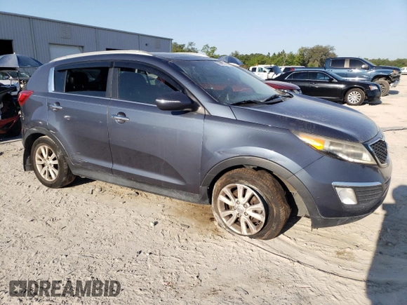 2012 Kia Sportage SX with VIN KNDPC3A68C7349199, listed as a Copart auction lot 51908355 with Not provided miles and Salvage title. Bid and sale history available at DreamBid. Image 4.