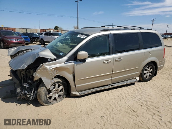 2008 Chrysler Town & Country Touring with VIN 2A8HR54P18R651693, listed as a Copart auction lot 88906765 with Not Provided miles and Salvage Title. Bid and sale history available at carsss.com. Image 1.