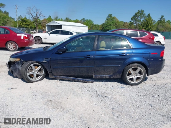 2004 Acura TL with VIN 19UUA66254A034396, listed as a IAAI auction lot 41989443 with 217,295 mi miles. Bid and sale history available at carsss.com. Image 14.
