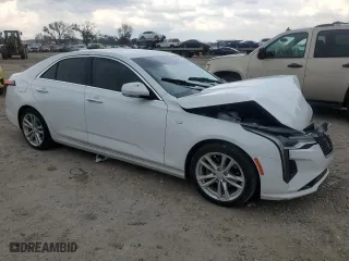 2020 Cadillac CT4 Luxury with VIN 1G6DA5RK7L0149190, listed as a Copart auction lot 66929814 with 29,167 mi miles and Salvage Title. Bid and sale history available at carsss.com. Image 4.