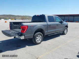 2023 Ford F-150 XL with VIN 1FTFW1E87PKE03582, listed as a IAAI auction lot 41982735 with 30,007 mi miles. Bid and sale history available at carsss.com. Image 4.