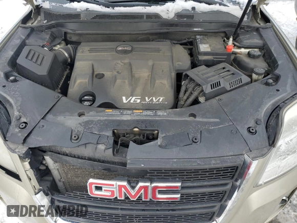 2013 GMC Terrain SLE with VIN 2GKFLTE34D6312961, listed as a Copart auction lot 44496595 with 197,673 mi miles and Salvage Title. Bid and sale history available at DreamBid. Image 12.