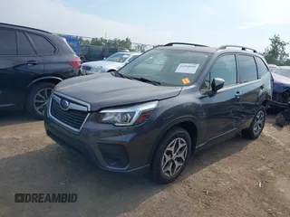 2020 Subaru Forester Premium with VIN JF2SKAJCXLH577546, listed as a IAAI auction lot 42594599 with 55,168 mi miles and . Bid and sale history available at DreamBid. Image 18.