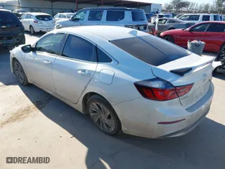 2022 Honda Insight Touring with VIN 19XZE4F9XNE001306, listed as a IAAI auction lot 41736028 with 105,519 mi miles. Bid and sale history available at carsss.com. Image 3.