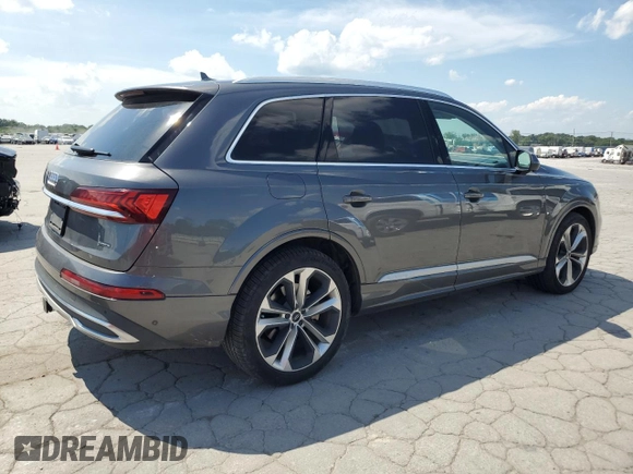 2020 Audi Q7 Prestige with VIN WA1VXAF77LD005098, listed as a Copart auction lot 64656425 with 74,368 mi miles and Clean title. Bid and sale history available at DreamBid. Image 3.