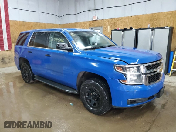 2018 Chevrolet Tahoe Commercial z VIN 1GNSKDEC0JR311574, wystawiony jako Copart lot #55945165 z przebiegiem 116 526 mil mil oraz Czysty tytuł • Clean title. Historia ofert i sprzedaży dostępna na DreamBid. Obrazek 4.