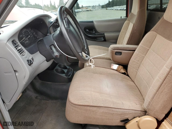 1995 Ford Ranger Splash with VIN 1FTCR10A8SPB14808, listed as a Copart auction lot 47322535 with 99,797 mi miles and Salvage Title. Bid and sale history available at carsss.com. Image 7.