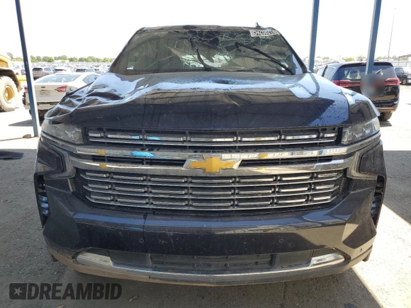 2023 Chevrolet Tahoe Premier with VIN 1GNSCSKD8PR322118, listed as a Copart auction lot 54268274 with 9,627 mi miles and Non Repairable. Bid and sale history available at carsss.com. Image 5.